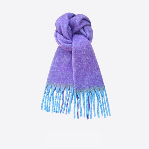 Rainbow Mohair Scarf